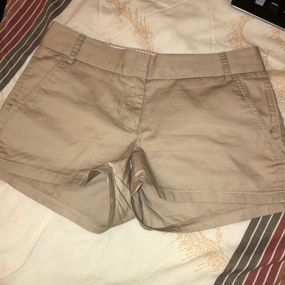 J. Crew Khaki Chino Shorts